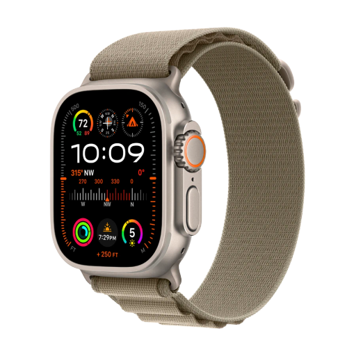 Apple Watch Ultra Series 2 GPS Cellular 49mm Olive Alpine Loop Small